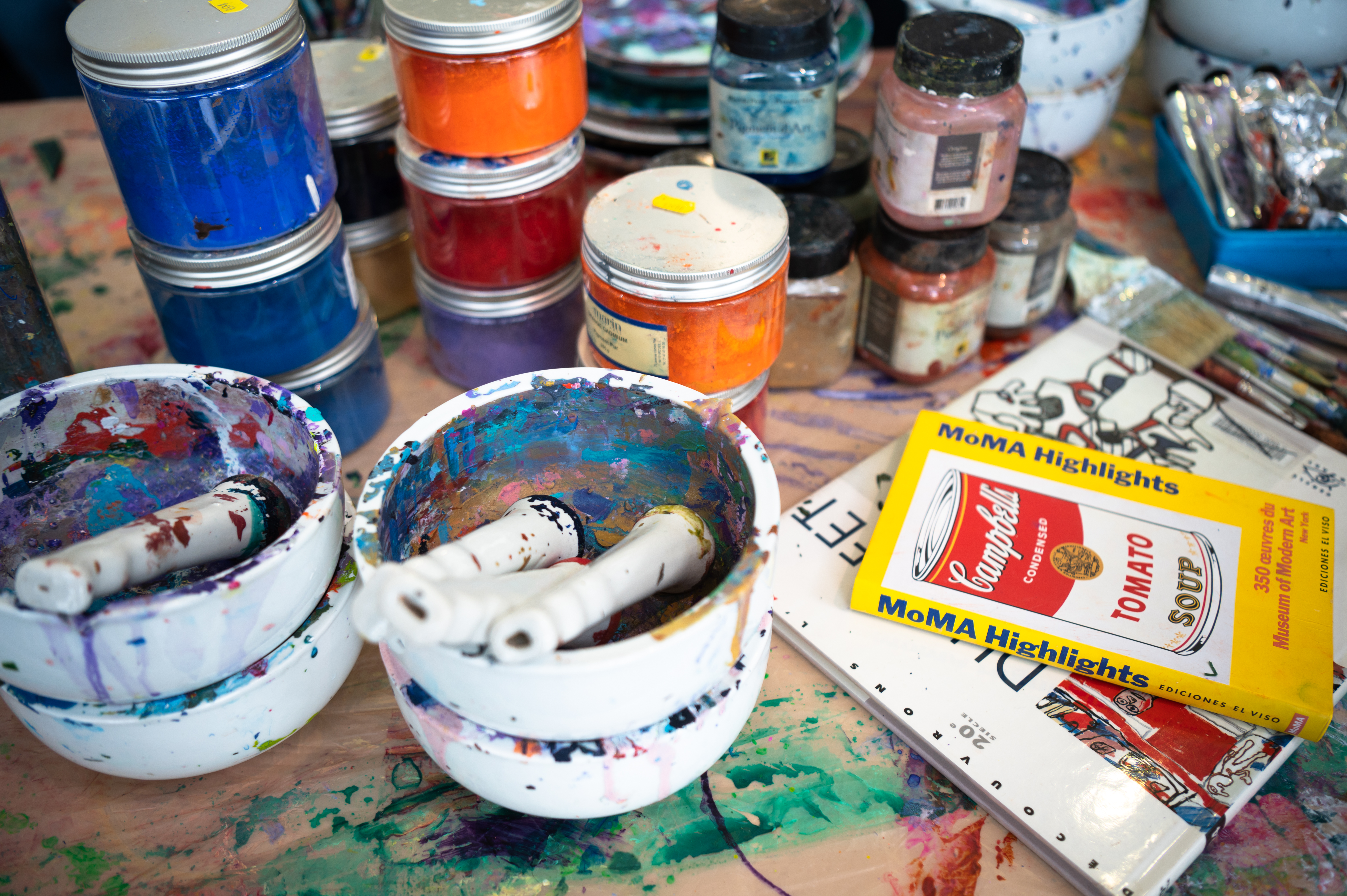 atelier d'art plasqtique lancé en 2003