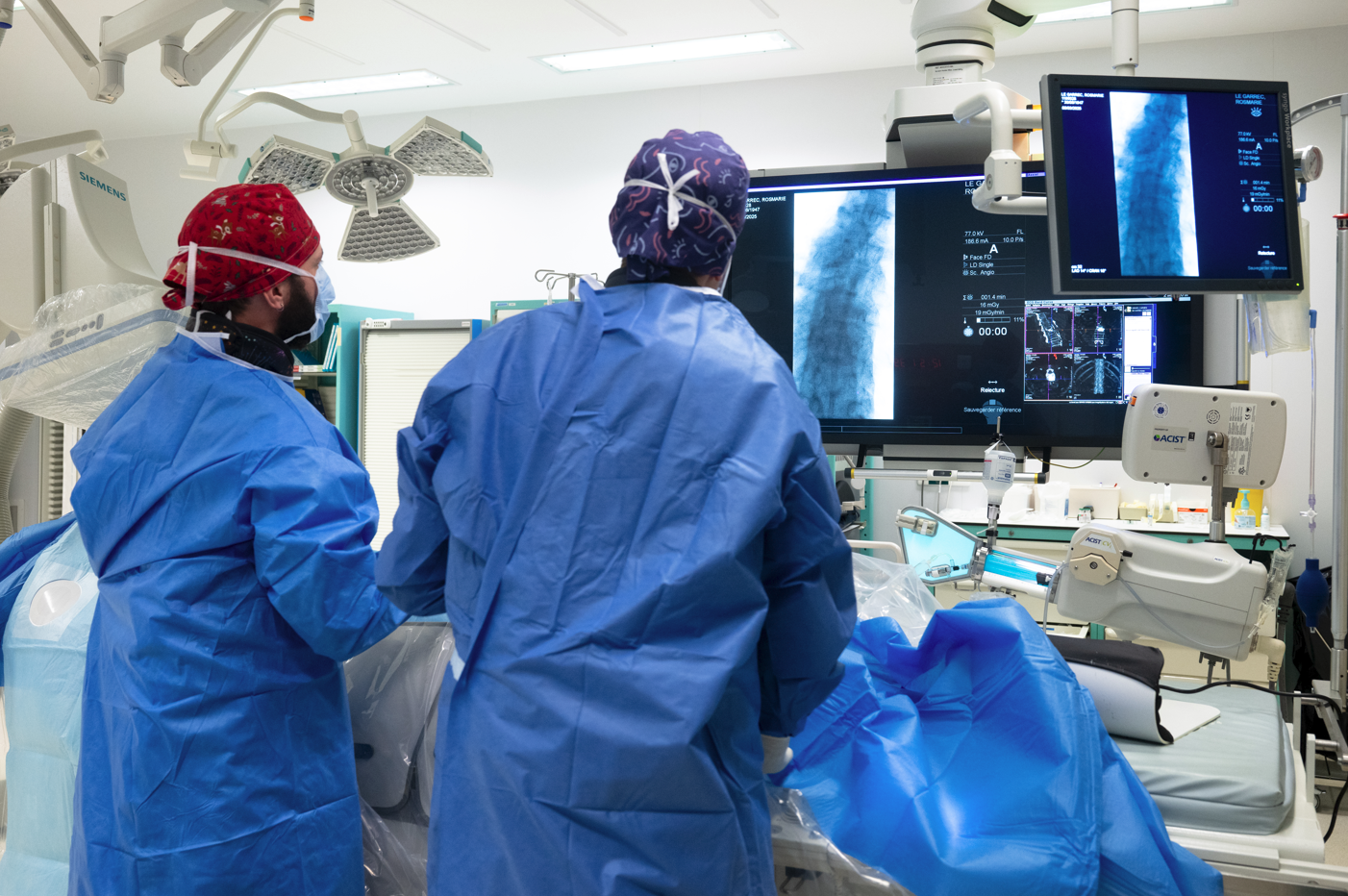 Suivi d'une opération sous radiologie interventionnelle au CHSF
