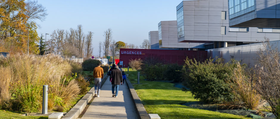 Vue des urgences du CHSF