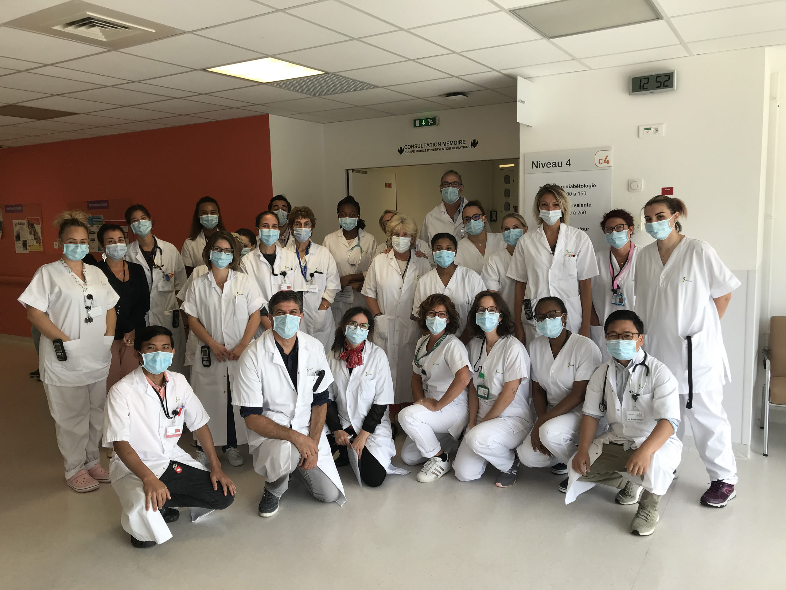 L'équipe médicale endocrinologie CHSF