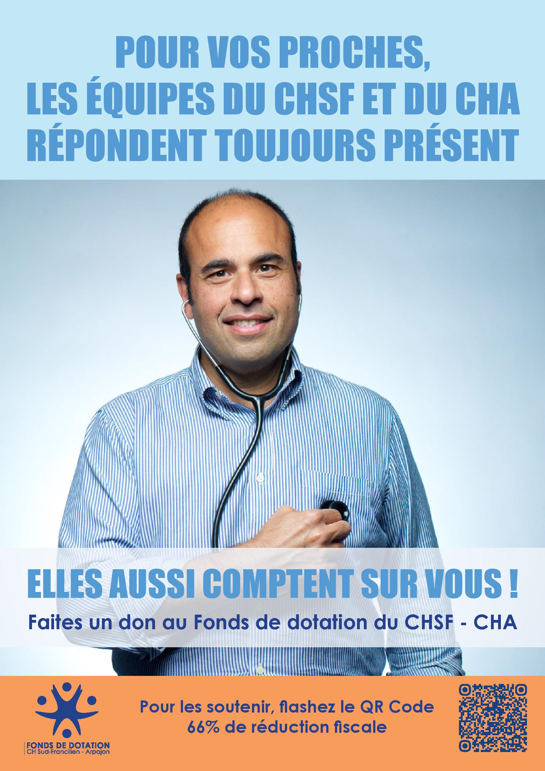 Les membres do conseil d'administration du Fond CHSF